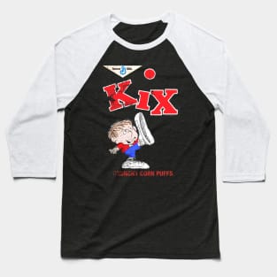 Distressed Vintage Style KiX - Kids love Kix for what Kix has got. Moms love Kix for what Kix has not Baseball T-Shirt